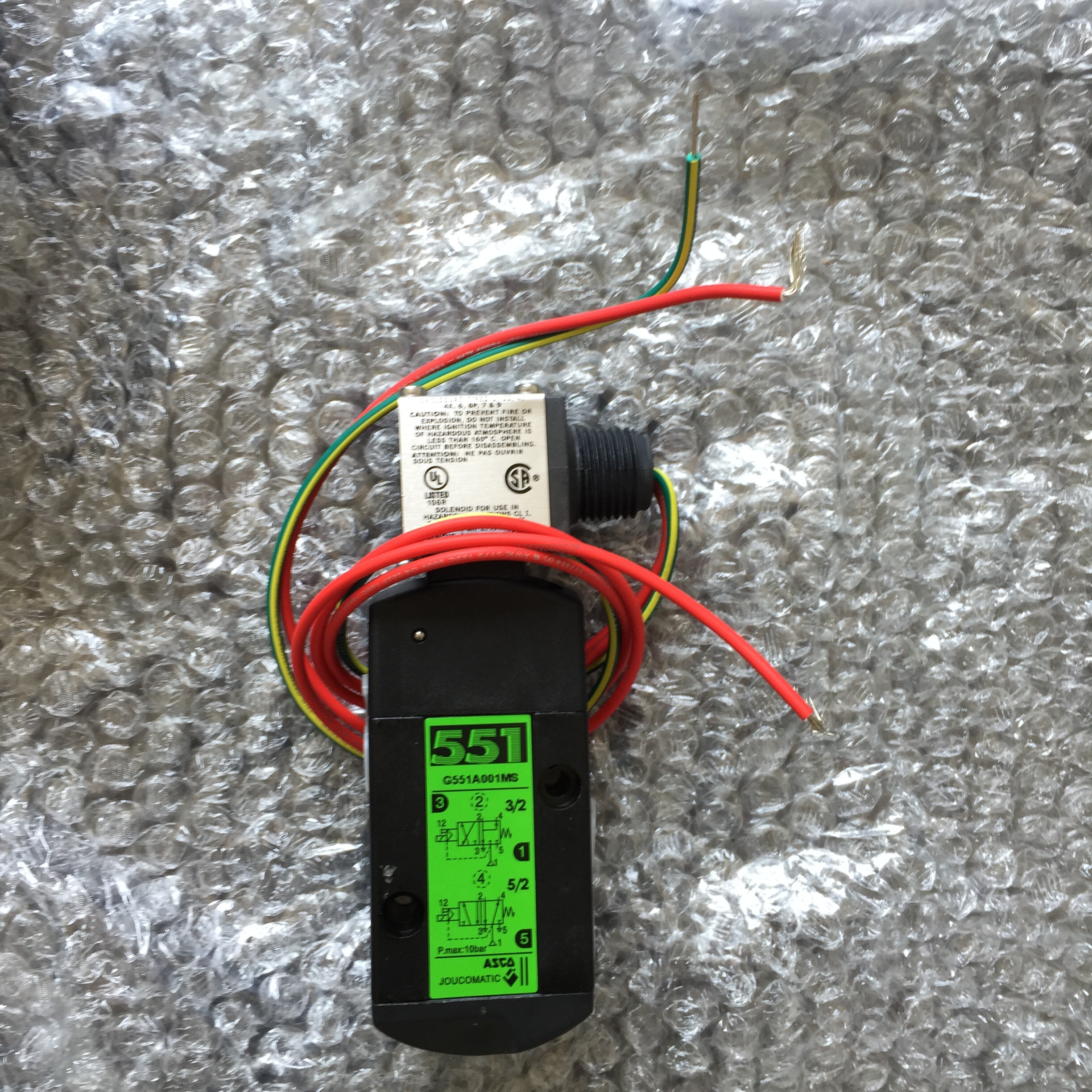 (New and original)ASCO solenoid valve SC8551A001MS