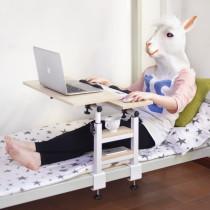 University dormitory bed bed desk bunk dormitory laptop lazy with table folding play game single player