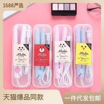 Curling iron air bangs cartoon candy color hair straightener mini cute device portable hair curling iron for girls