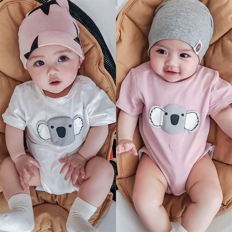 France's Jacadi kid baby even sweaters summer slim fit pure cotton triangular climbing suit baby khae 01-2