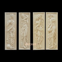 Sandstone round carving FRP European-style relief bath female figure leisure place clubhouse courtyard indoor and outdoor decoration materials