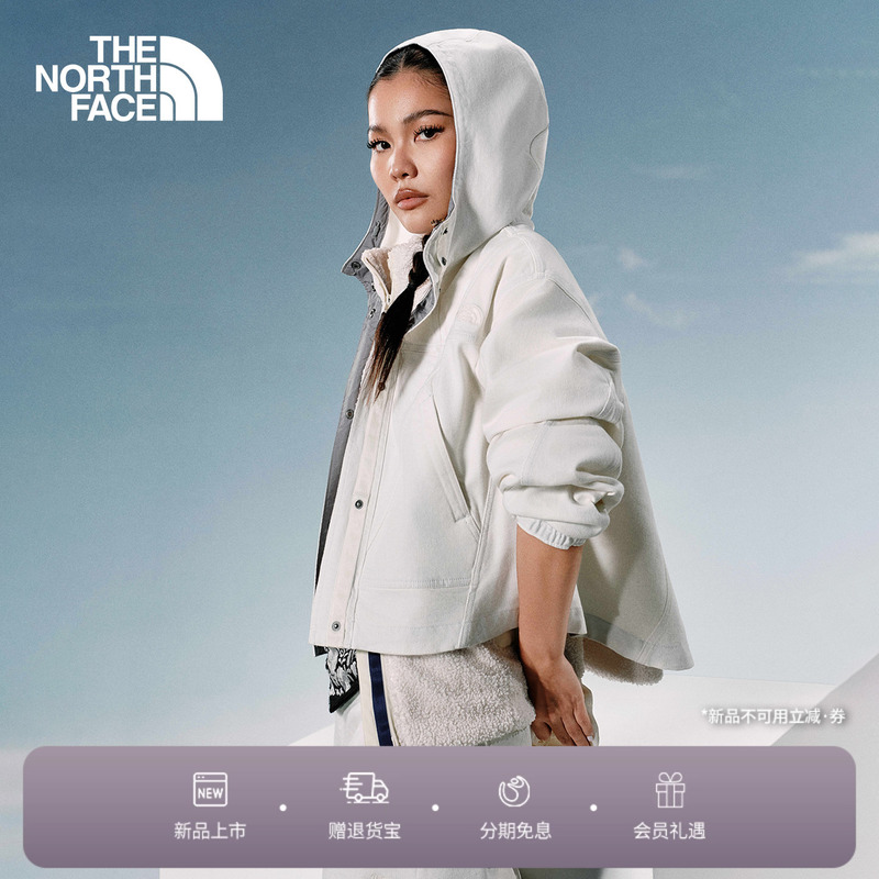 The North Face Ue Designer Style Super a Shell Women's Denim Jacket Casual Outerwear Outdoor New Thenorthface | 8Hwa