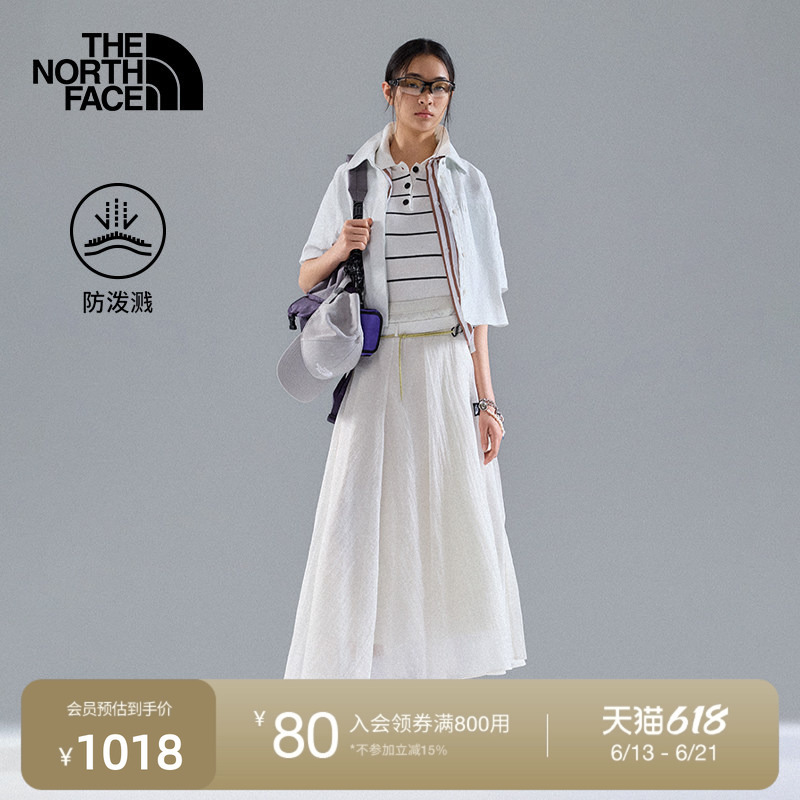 The North Face Ue Designer Short-Sleeved Polo Shirt for Women, Water-Repellent, Outdoor New Style Thenorthface | 8F58