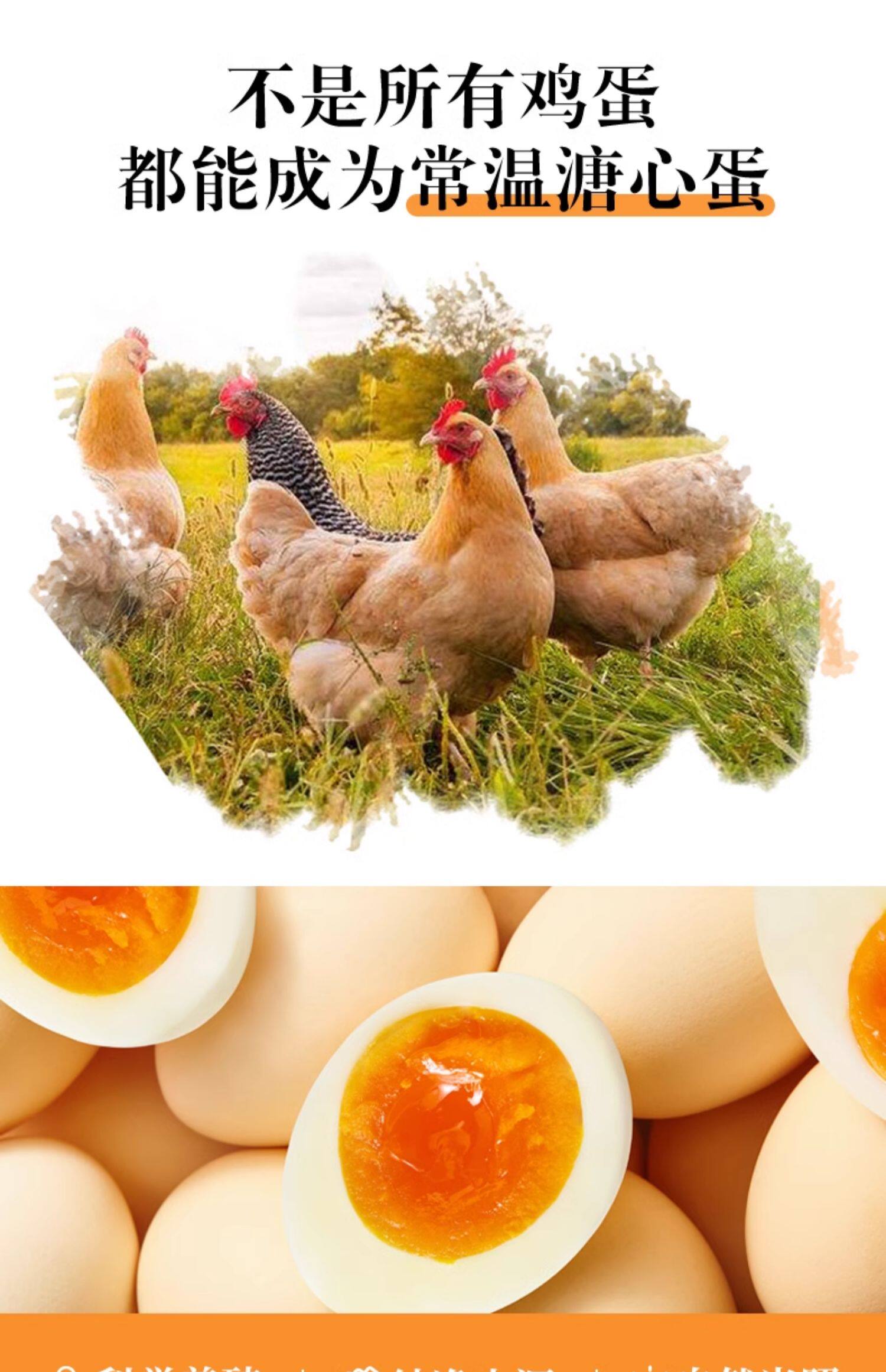 【中國直郵】 初吉 溏心蛋流心蛋 熟食即食糖心蛋滷蛋早餐速食營養健康小零食品 40g*10枚/盒