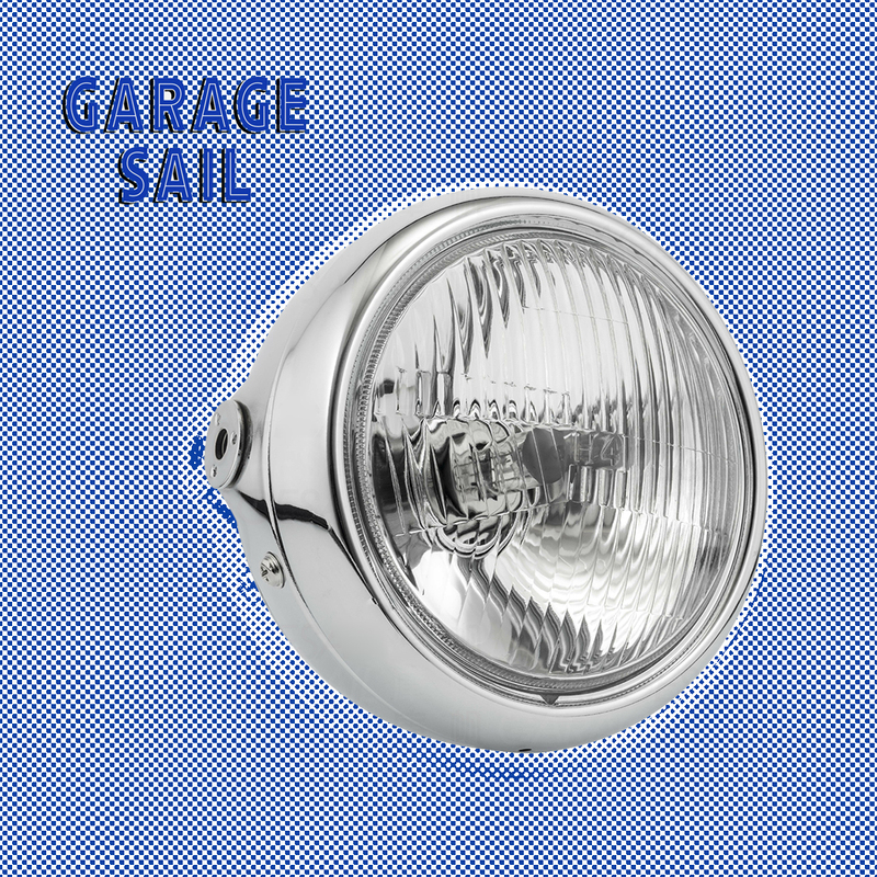 Retro British-Style Old Triumph Metal Halogen Classic Headlight Assembly, Suitable for Triumph Kawasaki W High-Gold Bigfoot Cgx Universal Retro British-Style Old Triumph Metal Halogen Classic Headlight Assembly, Suitable for Triumph Kawasaki W High-Gold Bigfoot Cgx Universal