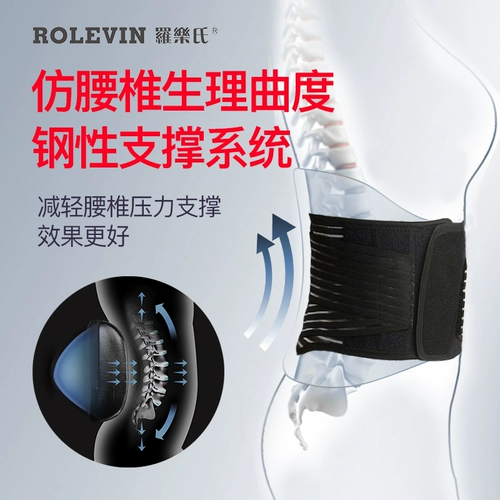 Ремень ремня поясничный диск выстрел в талии мышечный штамм не -терапия поясничный позвоночник