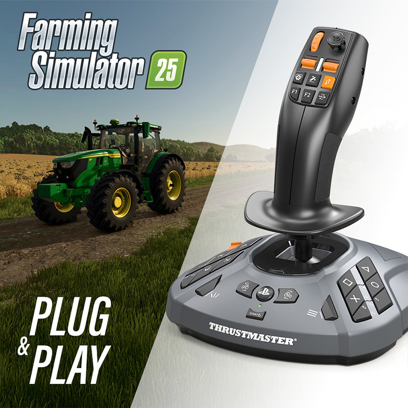 [Supports Ps Consoles] Farmstick Heavy-Duty Machinery Driving Tractor/Combine Harvester Simulation Farm Thrustmaster Simulation Joystick Ps/Pc Adapter