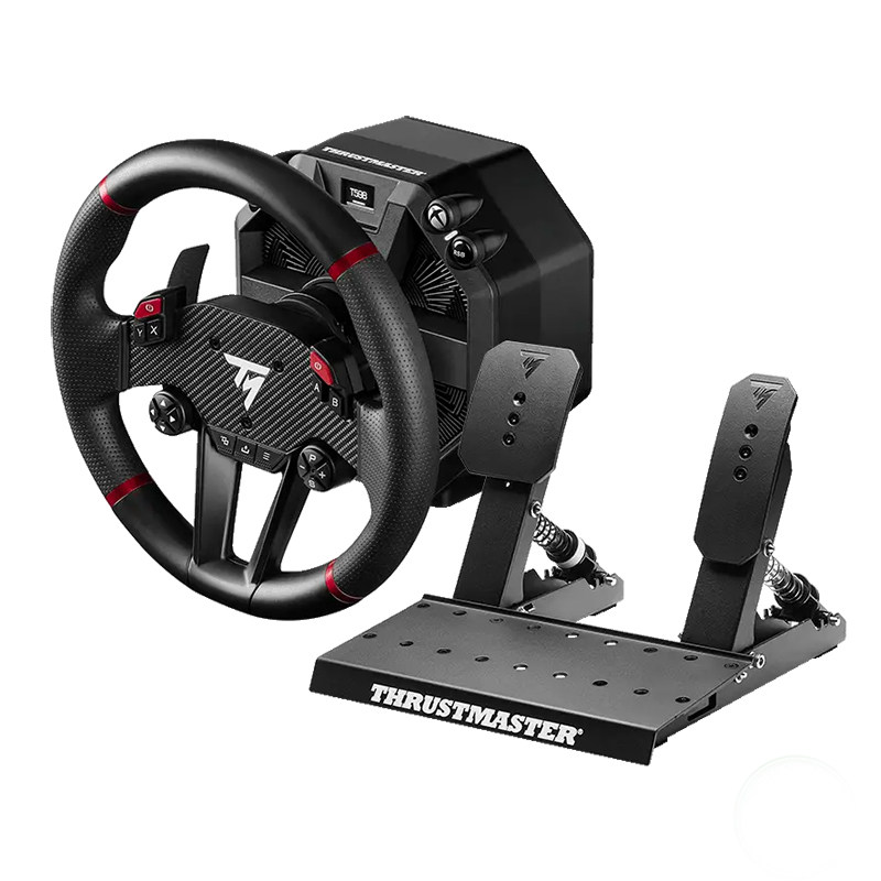[X-Box Authorized Direct Drive]Thrustmaster T598X Second Generation Dad Motor Direct Drive Steering Wheel Simulator Dynamic Torque Compatible with X-Box/Pc Racing Games Thrustmaster