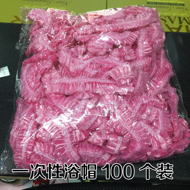 Disposable bath hat female water-proof bath cooking fume-proof kitchen hat scramble and thick hair film cap head cover