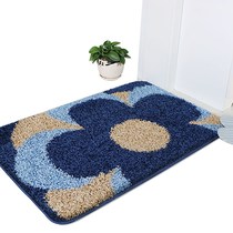 Door mat Doormat Foyer entry door carpet mat Bathroom absorbent foot mat Toilet non-slip mat Foot mat Doormat