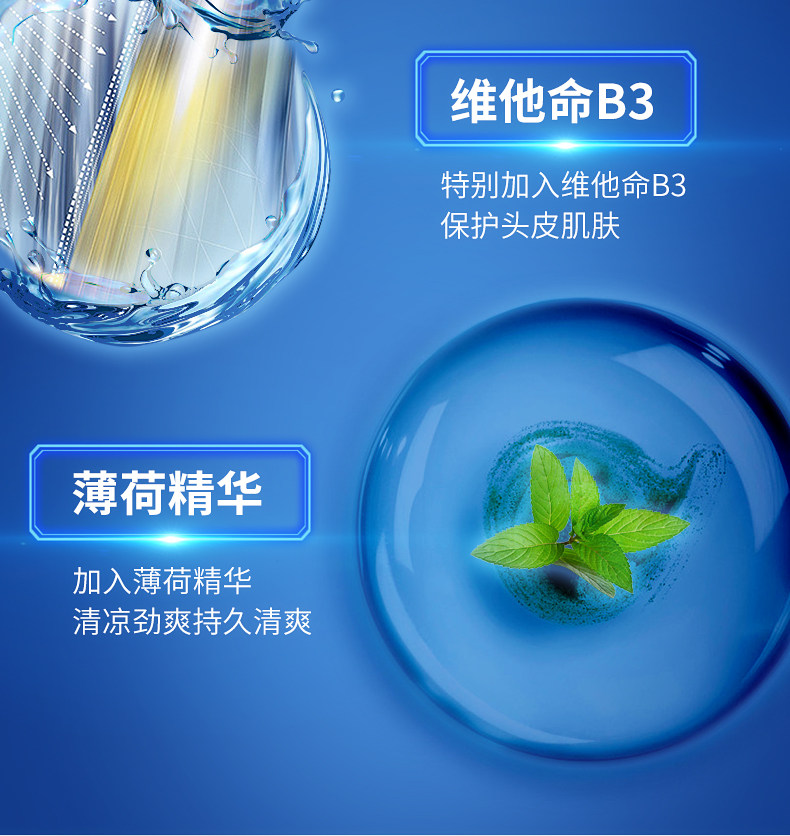 台湾版 清扬 柠檬控油洗发水 1150g 清洁止痒去头屑 图5