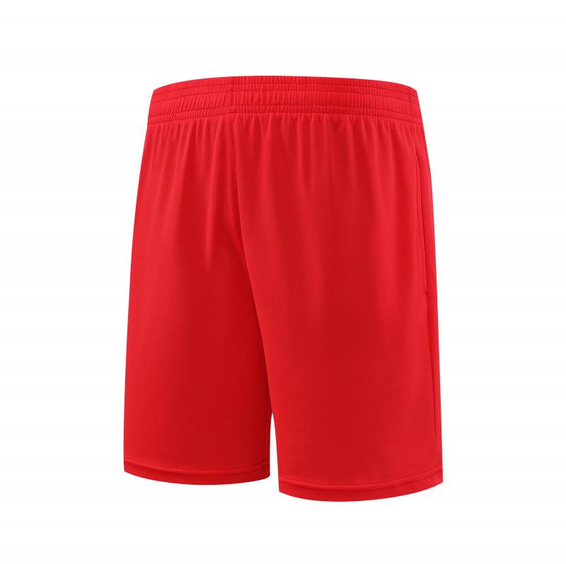 Red Tennis Pants Quick-Drying Breathable Sports Pants Men's Shorts Running Fitness Training Tennis Shorts