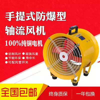 BSFT explosion-proof axial fan SFT-200 250 300 350 400mm portable mobile exhaust fan