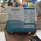 Немецкий фемибион Iveane фолиевая кислота таблетки 3 -стационарный лактационный витамин DHA лютеин 4 недели польская версия