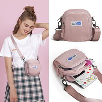 Butterfly and Zhou shoulder bag Womens Bag Leisure Travel Sports Mobile Phone Small Hanging Bag Shoulder Backpack
