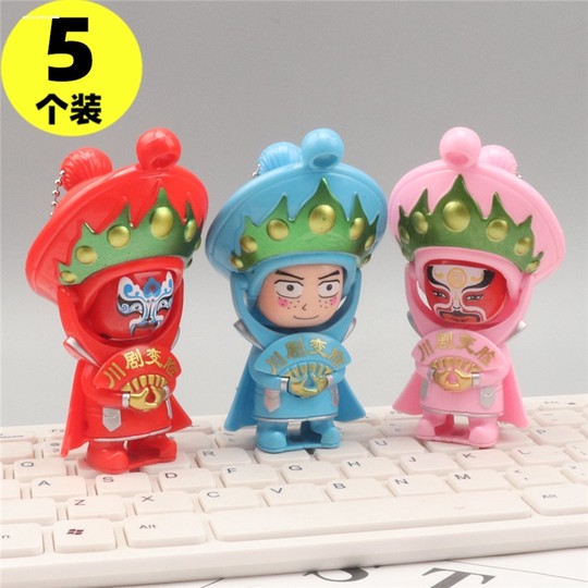 Сычуаньская опера, изменяющая лицо, игрушка, кукла, национальная квинтэссенция культуры, маска Пекинской оперы, китайская характерная фигурка руки, подарок, кукла, кукла