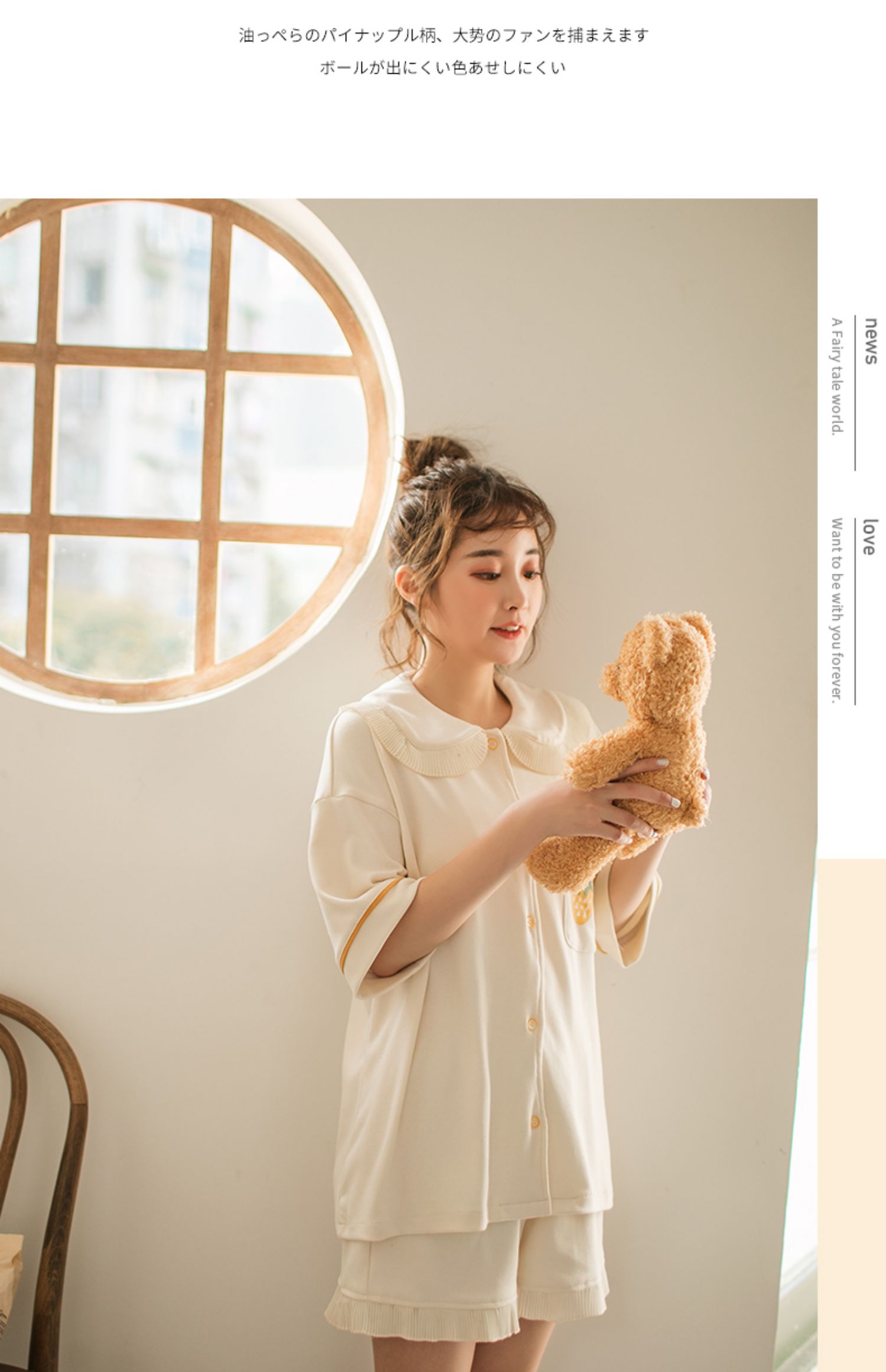 Áo len cardigan mới cho bé gái Mùa hè cotton ngắn tay ngắn Quần short ren ren dâu cổ áo Dịch vụ nhà mỏng - Bộ Pajama bộ đũi nam