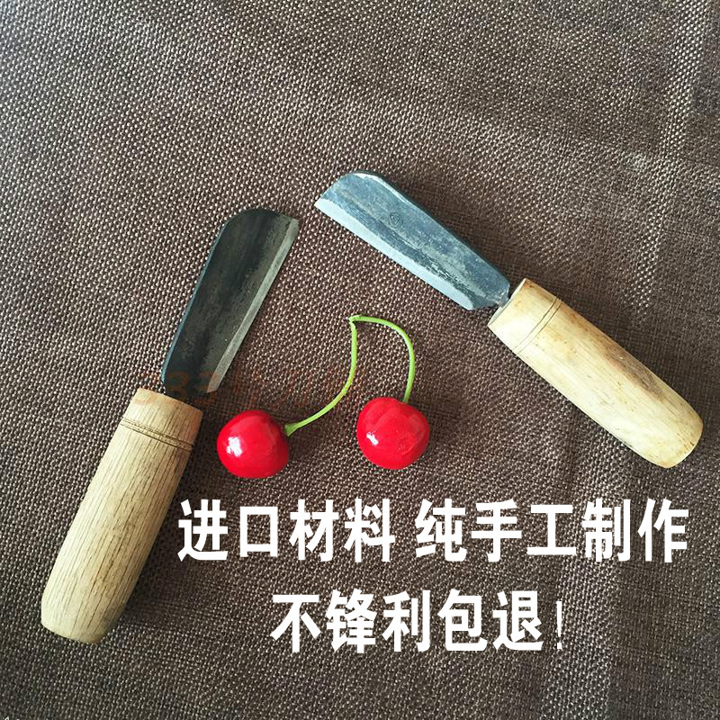 Eel Fish Knife Pure Handcrafted Forged Wood Handle Eel Knife Kill Yellow Eel Knife Finless Eel Knife Finless Eel Knife Kill Mud Loach Knife Water Fruit Knife