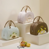 Сумка для ланча, барсетка, небольшая сумка для школьников, термос, увеличенная толщина, сумка для еды