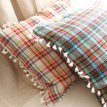 The Warm Bright Colors of Entrance Pregnant Moroccan Stream Su Rainbow Pillow Cover Linen Jacquard cushions cover without core