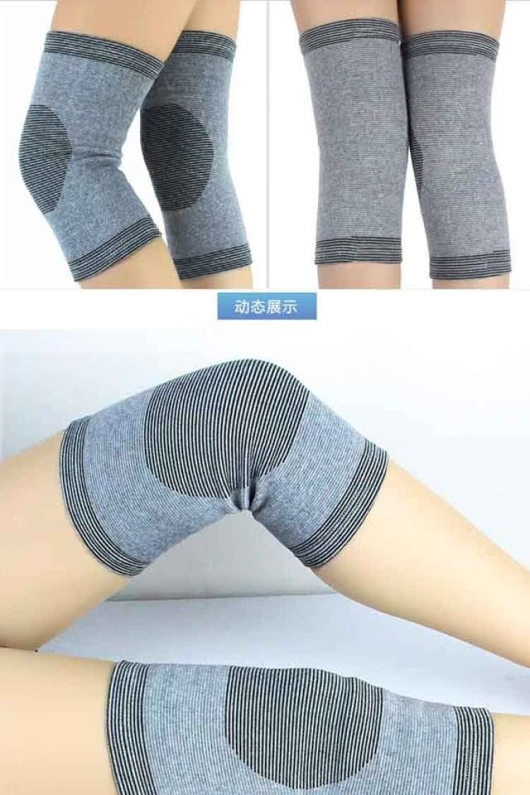 Mua hai tặng một than tre đầu gối mùa hè và mùa đông khớp ấm nam nữ thể thao bảo vệ đồ cũ chân lạnh phòng cũ điều hòa băng bảo vệ đầu gối