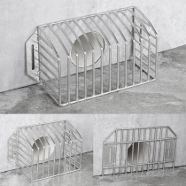 Stainless Steel Side Drainage Floor Drain Outdoor Balcony Roof Wall Corner Gutter Anti-Rat Garden Leaves Filter Anti-Clogging Hood