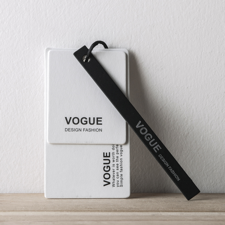 Link tag tag custom high - end clothing tag custom spot suspension plate Listing free design