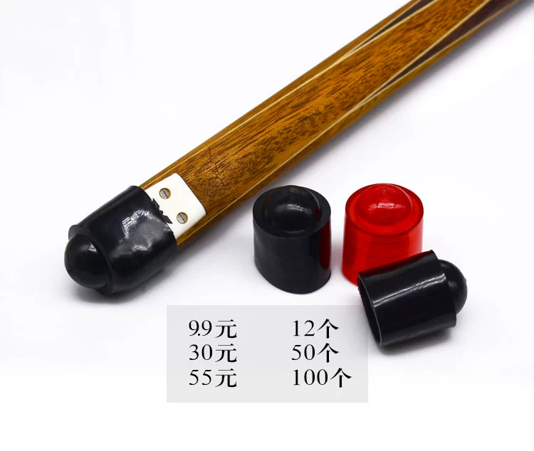 Billiards cung cấp phụ kiện hồ bơi cue tail protector bảo vệ pad cue cao su hỗ trợ dưới bảo vệ dưới đầu