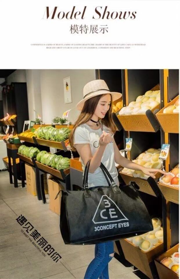 Túi đựng đồ du lịch bằng vải đơn giản không thấm nước và nhẹ túi du lịch nữ loại nhỏ
