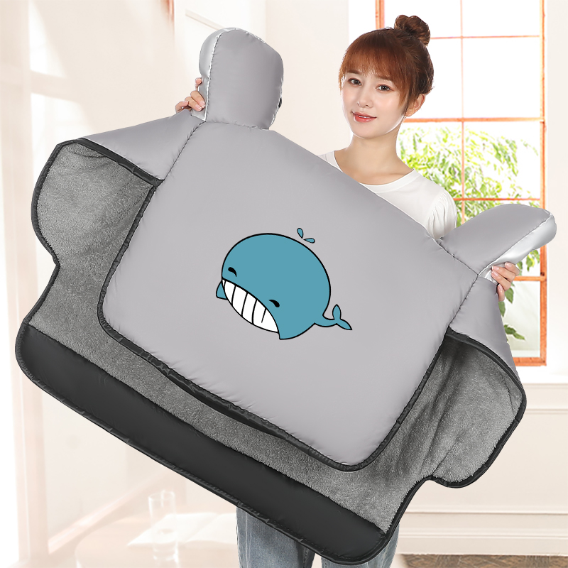 Electric car wind shield by winter gush thickened warm anti-chill small electric bike battery waterproof tricycle windproof hood