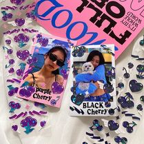 South Korea Monthly stationery AKOS 6rd mobile phone DIY Decorations Sticker Hand Bill