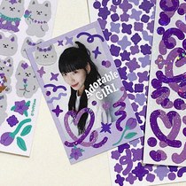 Monthly stationery South Korea import sticker toppikok mobile phone DIY decoration ins