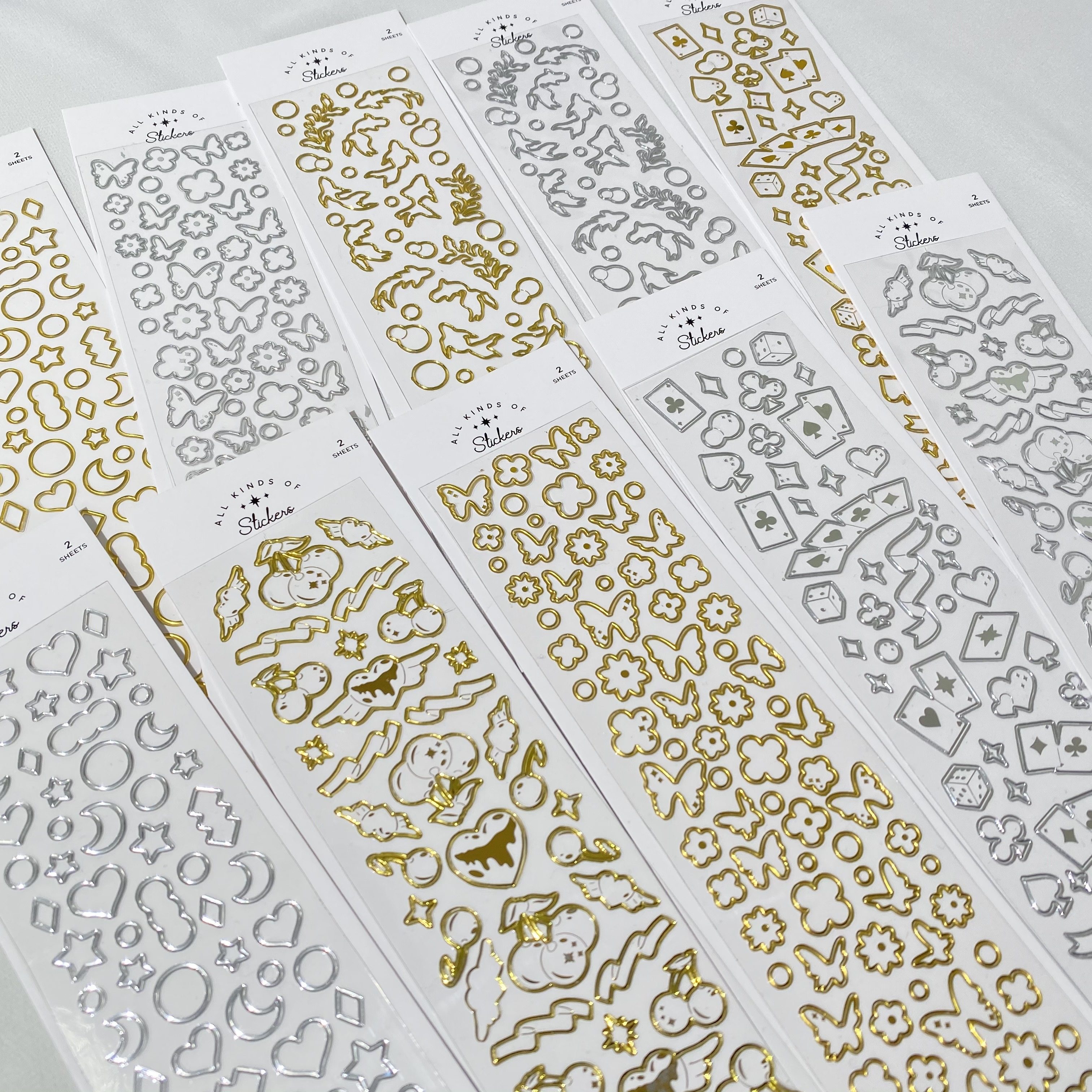 Monthly stationery Korea AKOS 10rd mobile phone DIY decoration ins sticker hand account