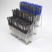 Pen holder acrylic pen display stand stationery store pen holder pencil eyebrow gel ball pen storage box display stand