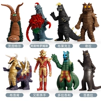 Серия игрушек Jinjiang Ultraman Monster Подходит для детей от 3 лет и старше. Полная коллекция мягких резиновых монстров Red King Gomora.