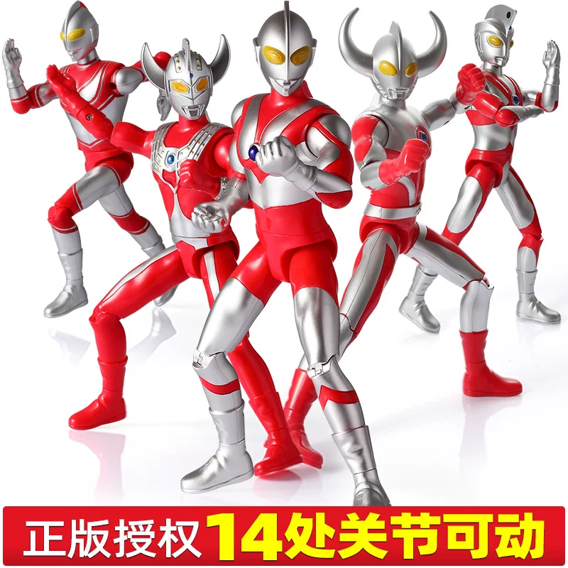 Ultra, Ultraman Tiga, многосоединенная игрушка, подвижная минифигура, Супермен, подарок на день рождения