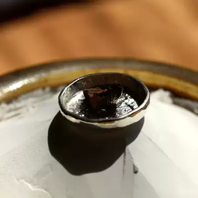 Yun Ya play new Japanese handmade hammer pattern electric oven sterling silver incense Road fire fire incense incense burner silver blade