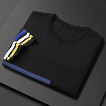 Short Sleeve T-Shirt Male Tide Card Summer New Ice Silk Loose Round Collar Sleeve Heads Thin half sleeves Bottom Jersey 2022 Pops