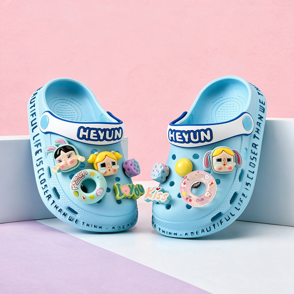 Crying Baby Girl Clog Shoes Children's Slippers Summer New Style Kids Summer Non-Slip Little Girls Indoor Girls' Princess Shoes — 4