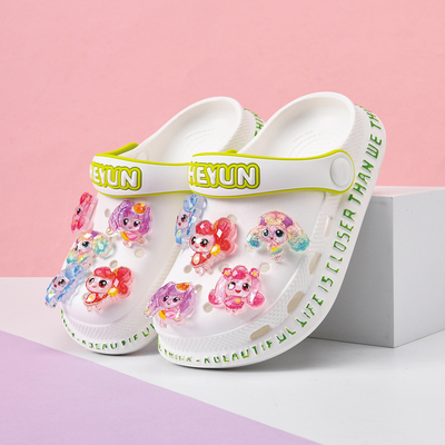 Crying Baby Girl Clog Shoes Children's Slippers Summer New Style Kids Summer Non-Slip Little Girls Indoor Girls' Princess Shoes — 5