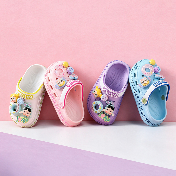Crying Baby Girl Clog Shoes Children's Slippers Summer New Style Kids Summer Non-Slip Little Girls Indoor Girls' Princess Shoes — 5