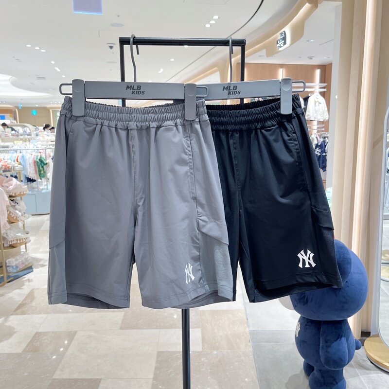 Korean Direct Mail Purchase Mlb Children's Solid Color Quick-Dry Cool Casual Versatile Sports Micro-Elastic Shorts 26 Summer 0363 Korean Direct Mail Purchase Mlb Children's Solid Color Quick-Dry Cool Casual Versatile Sports Micro-Elastic Shorts 26 Summer 0363