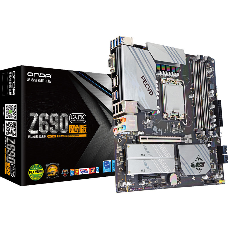 ONDA ONDA Magic sword Z690 desktop computer motherboard supports 12 generation cpuLGA1700 dual channel memory