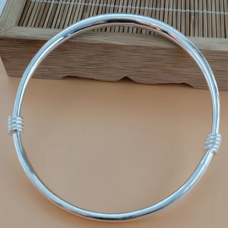 999スターリングシルバーのアンクレット（男女兼用）、シルバーアンクレット、スターリングシルバー99ブレスレット、大人用シルバージュエリー、ハンドメイドソリッドブレスレットベル