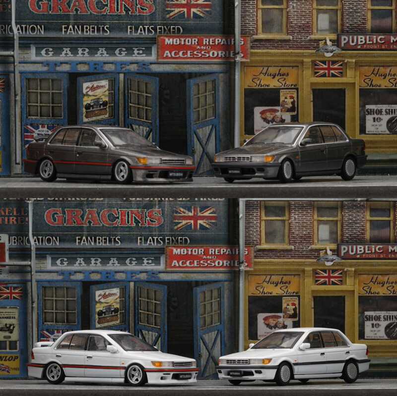 Bm 1:64 Mitsubishi Lancer 1988 Lancer Alloy Car Model with Wheels Included