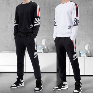 春秋季休闲运动潮流套装