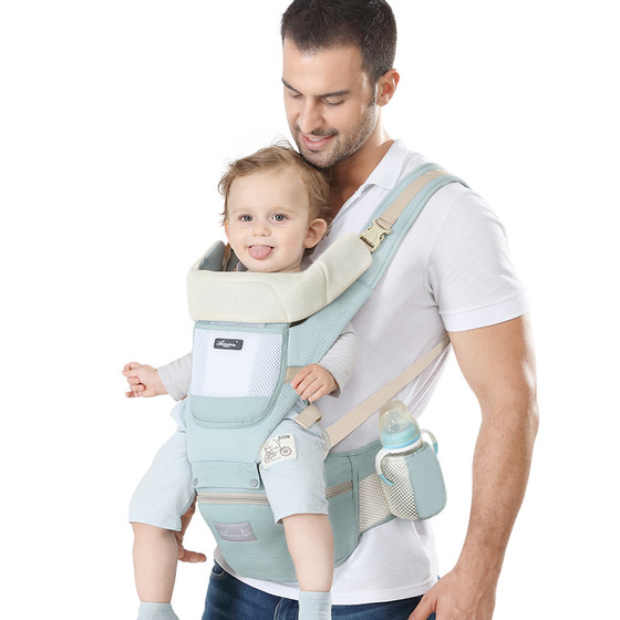 Baby waist stool baby strap light four seasons multi-functional front hug dual-use go out to hold baby artifact hug support sitting stool