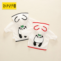 One-year-old baby sunscreen clothes Female 0 1-3 Korean version of the summer light coat Male childrens sunscreen clothes summer air conditioning clothes