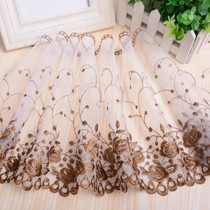 Decorative extended spike hem curtain Chinese bottom edge accessories lace new lace Chinese style womens hands on clothes