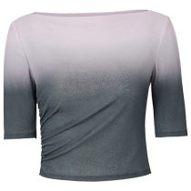 Zhizhi Chengguang American short-sleeved T-shirt for women 24 summer new style breathable thin elastic and slim